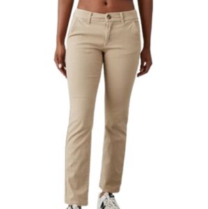American Eagle Superstretch Curvy Hi Rise Skinny Trouser in Desert Sand Sz 20 Ln
